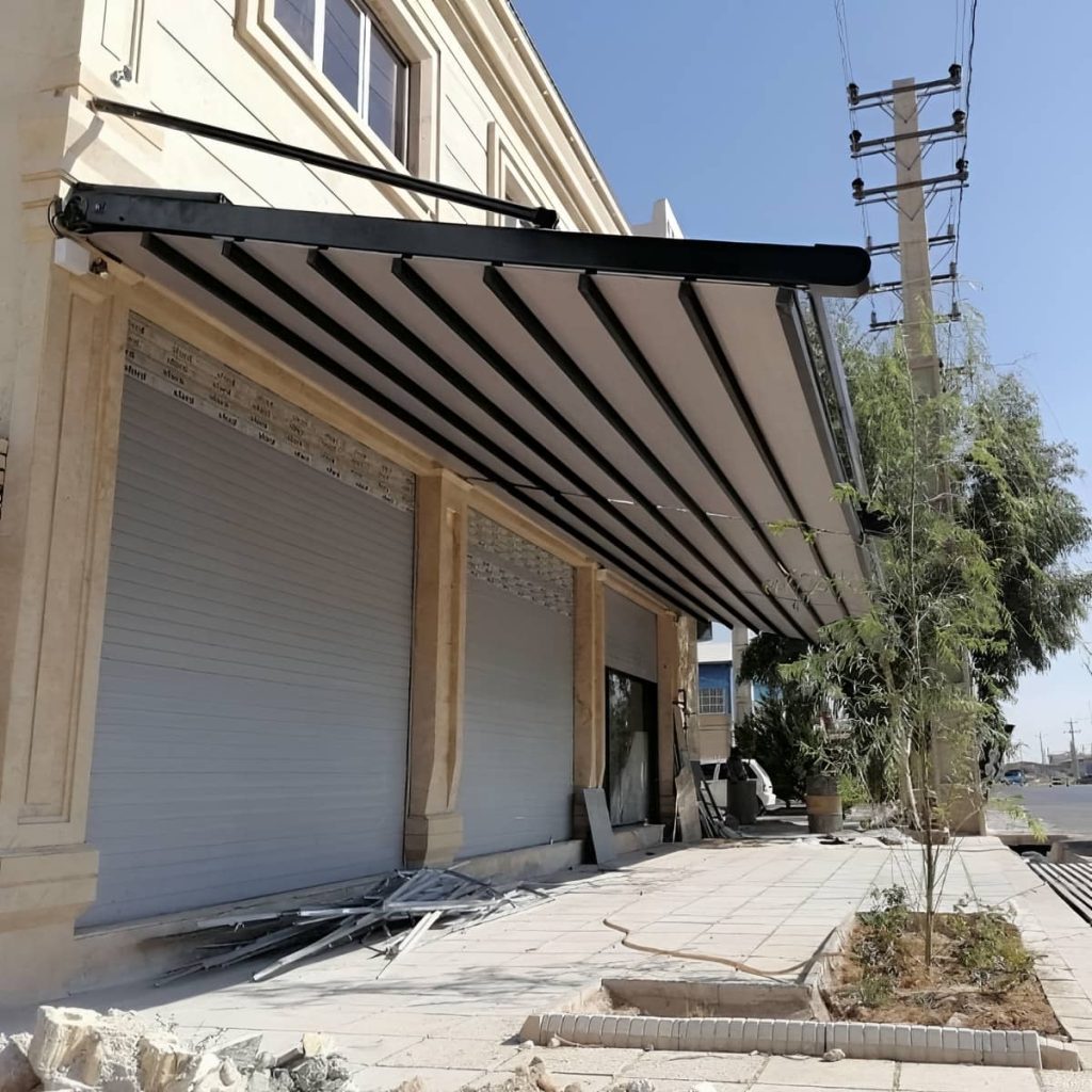 سقف پلی کربنات متحرک برای فضای باز
