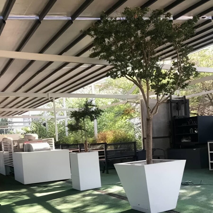سقف متحرک برقی اتوماتیک