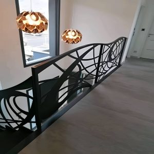 نرده CNC با رنگ کوره ای بادوام