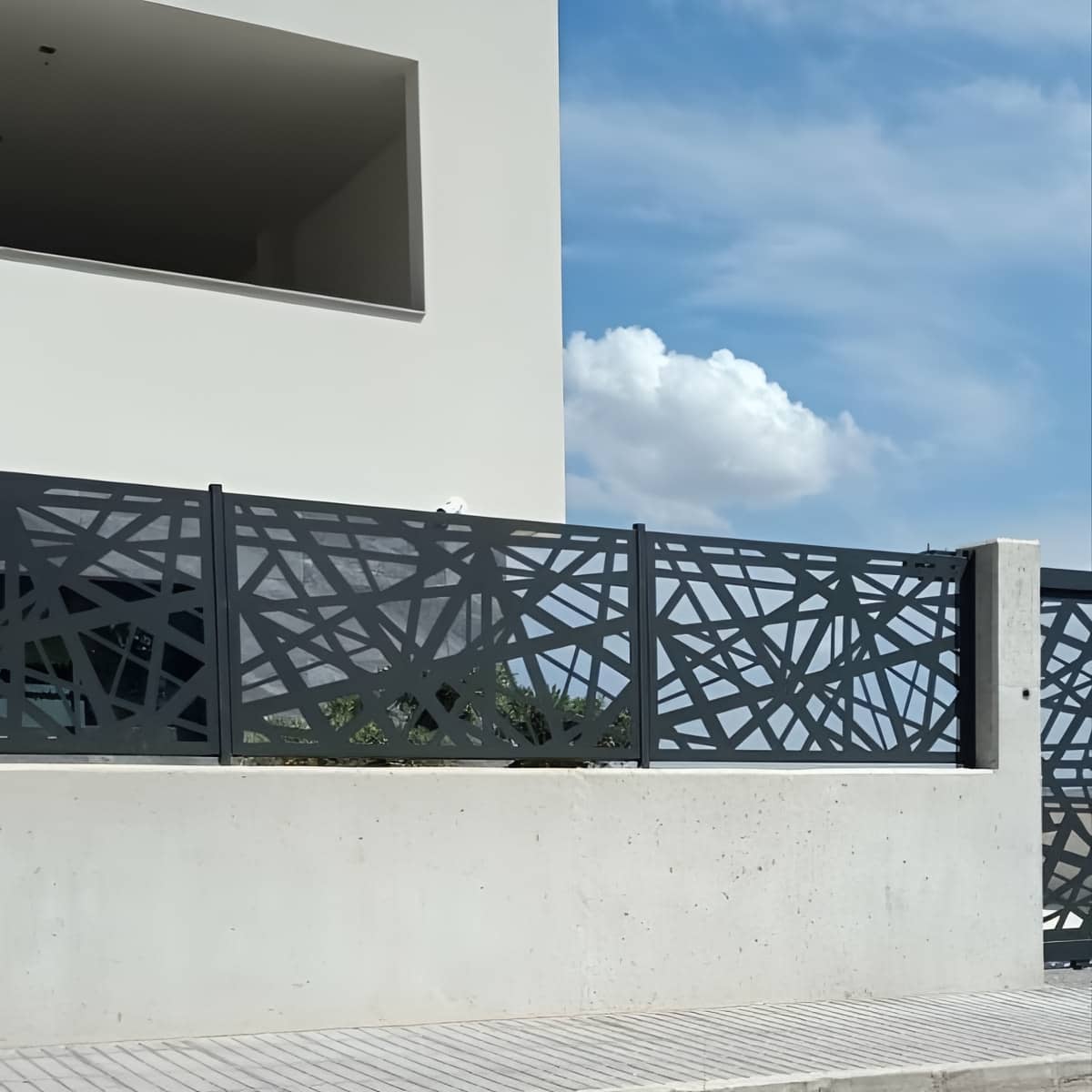 پنل CNC نرده دکوراتیو با جوشکاری تمیز اتصال