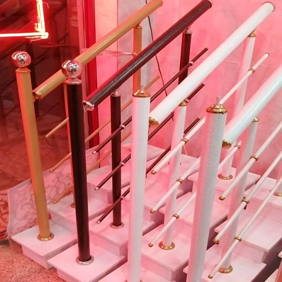 نرده استیل مدرن راه پله