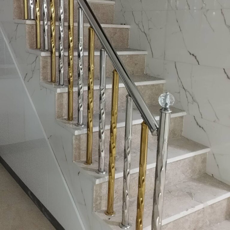 نرده استیل سفارشی پروژه ای