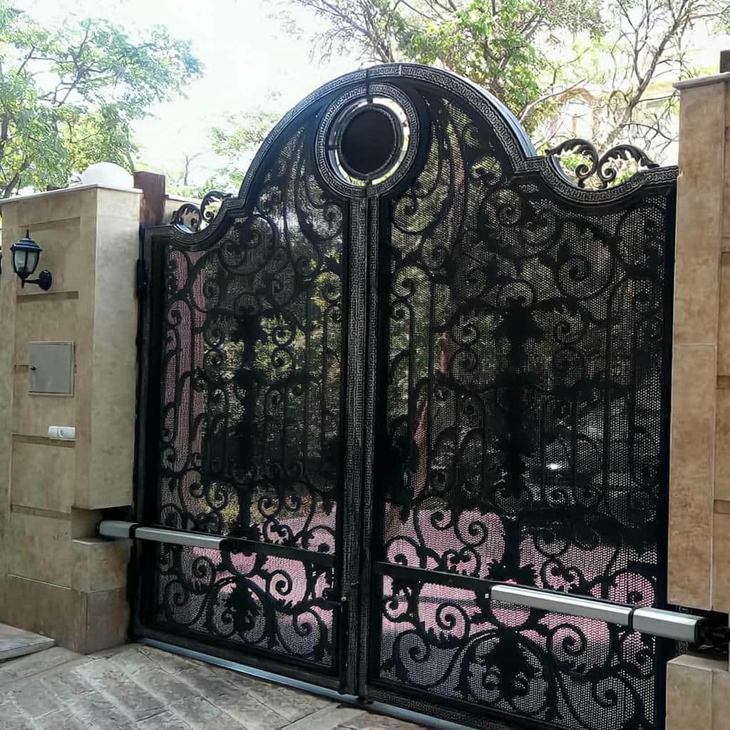 14 طرح درب پارکینگ جک دار اتوماتیک