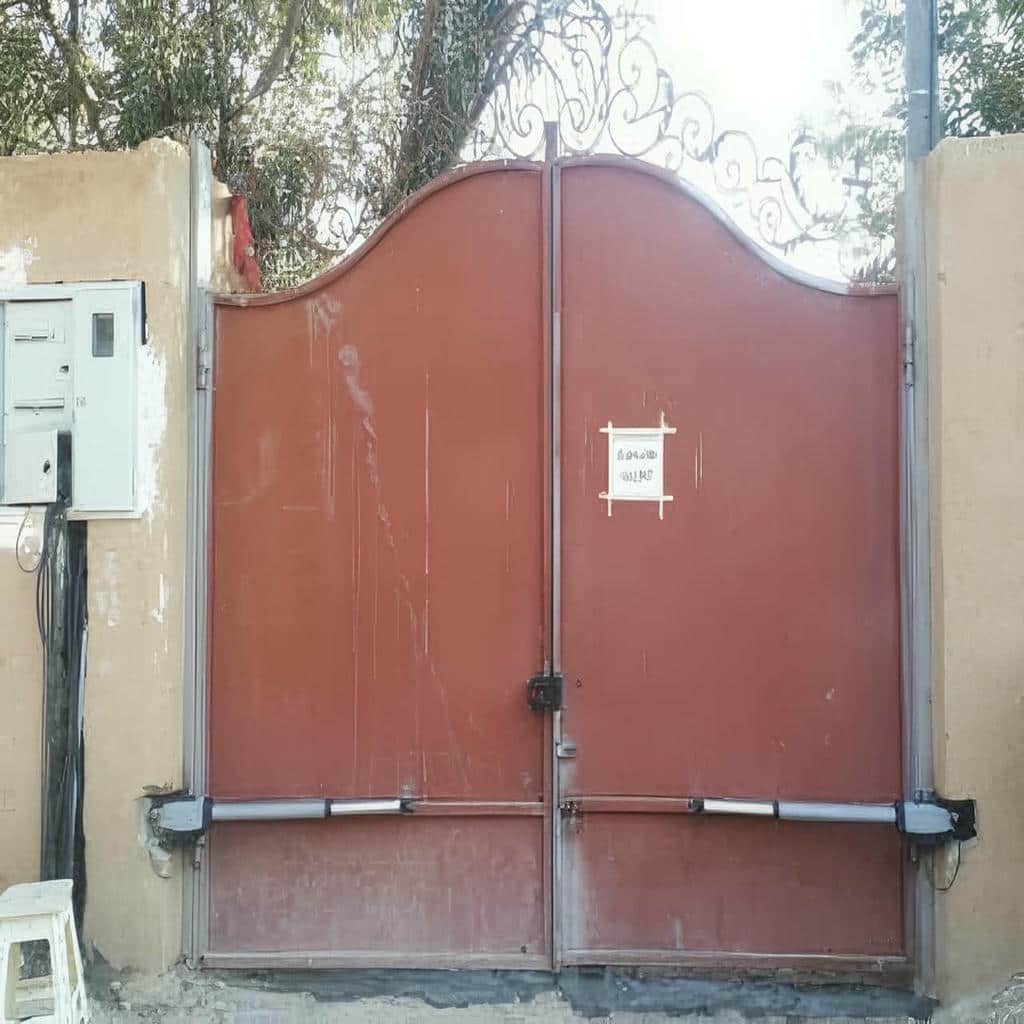 خلاص کن دستی جک هیدرولیک درب پارکینگ کنار موتور