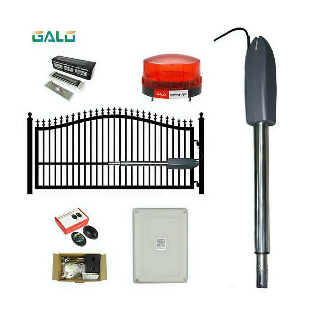 بازوی جک درب حیاط سنگین با پایه فلزی