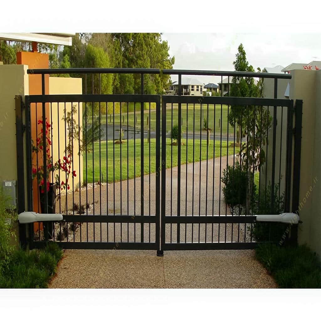 دنده شانه ای جک ایتالیایی درب پارکینگ روی شاسی درب