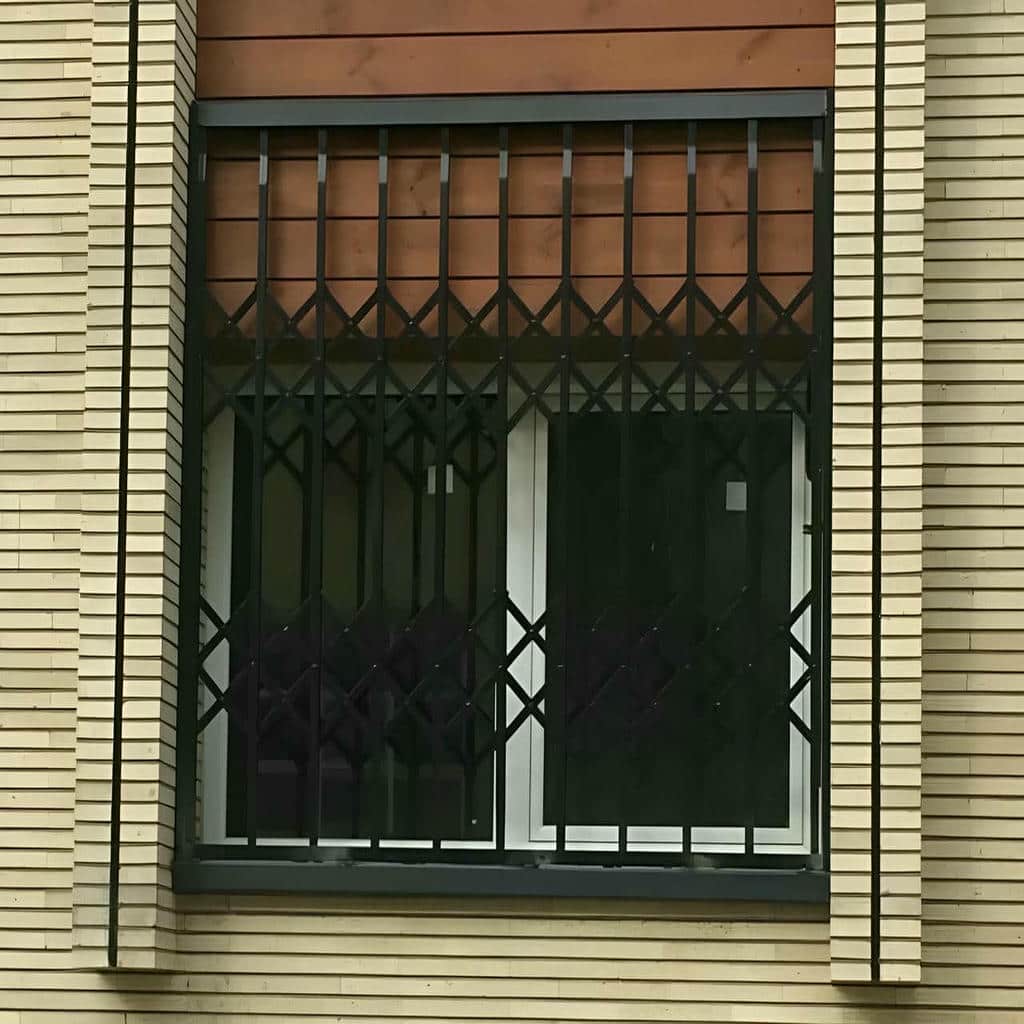 نرده پنجره فرفورژه سفارشی