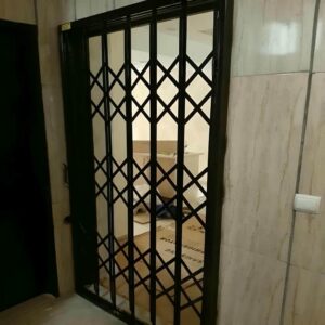 نرده آکاردئونی فلزی مناسب پروژه های نوساز