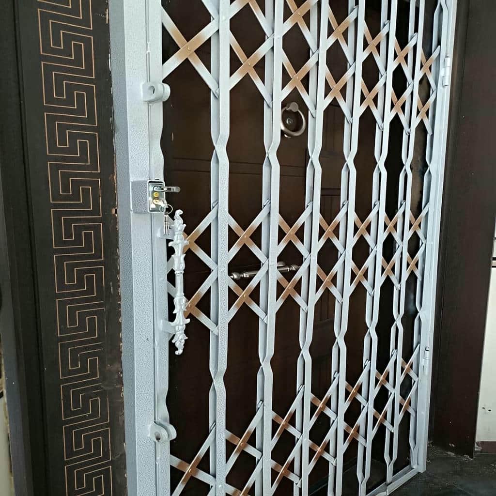 حفاظ کرکره ای با اتصالات منظم و دقیق