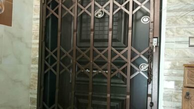 درب آکاردئونی در مرحله مشاوره نصب سریع