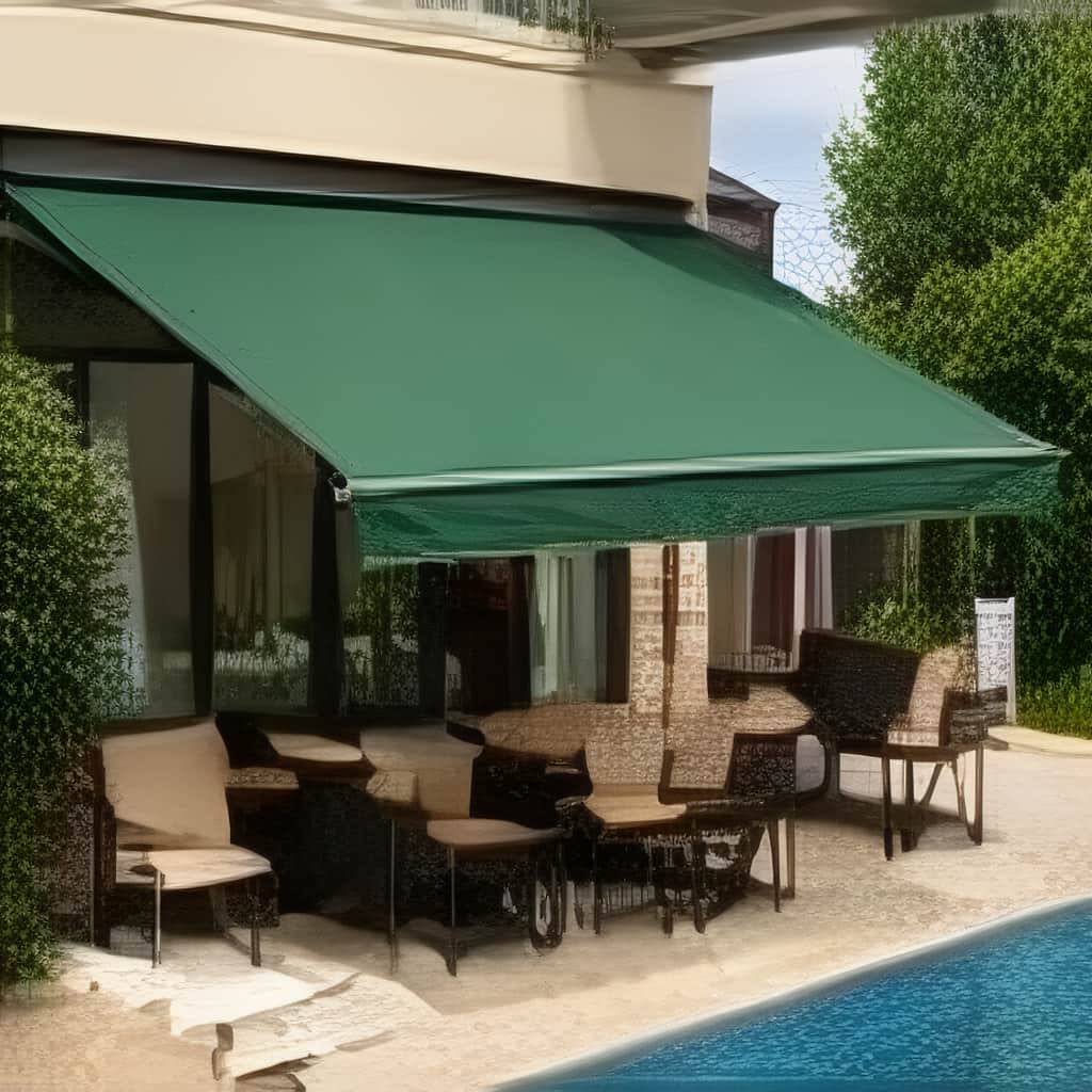 سایبان دوطرفه با نصب منظم برای تعمیر آسان