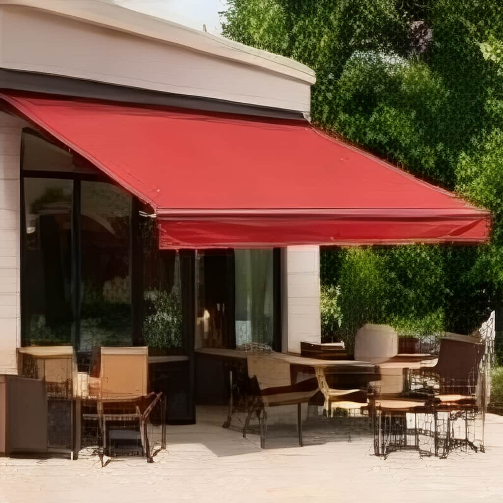 سایبان مغازه آماده نصب سریع روی ورودی واحد
