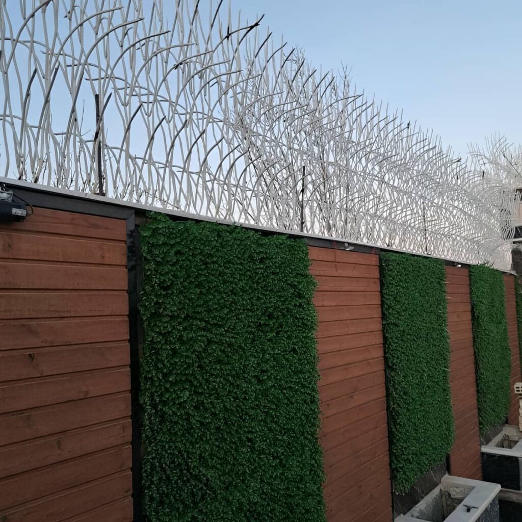 حفاظ شاخ گوزنی طرح اف در نمونه کار اجرای حرفه ای