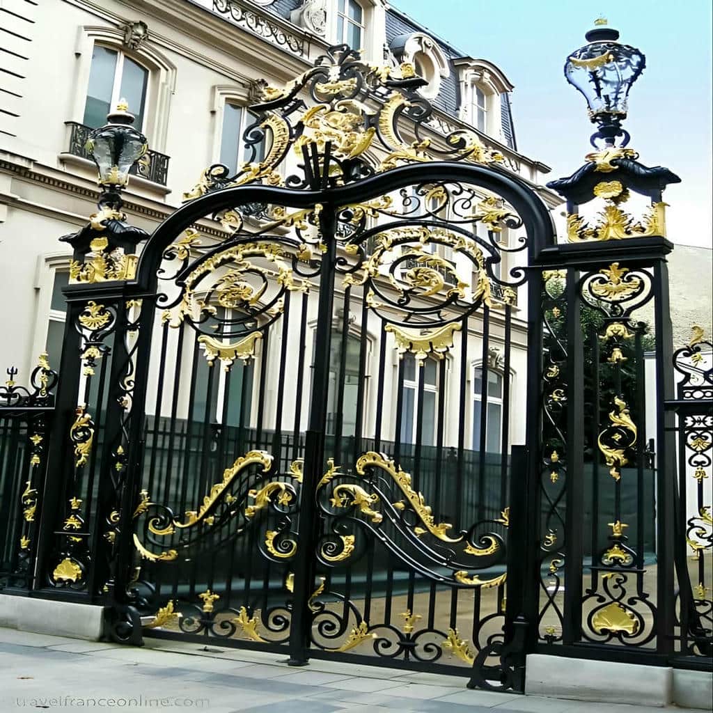 درب ویلا آماده اندازه گیری دقیق دهانه