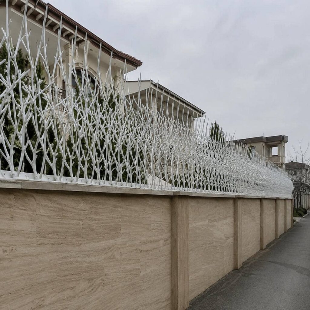 حفاظ شاخ گوزنی آبشاری با پوشش سطح یکدست
