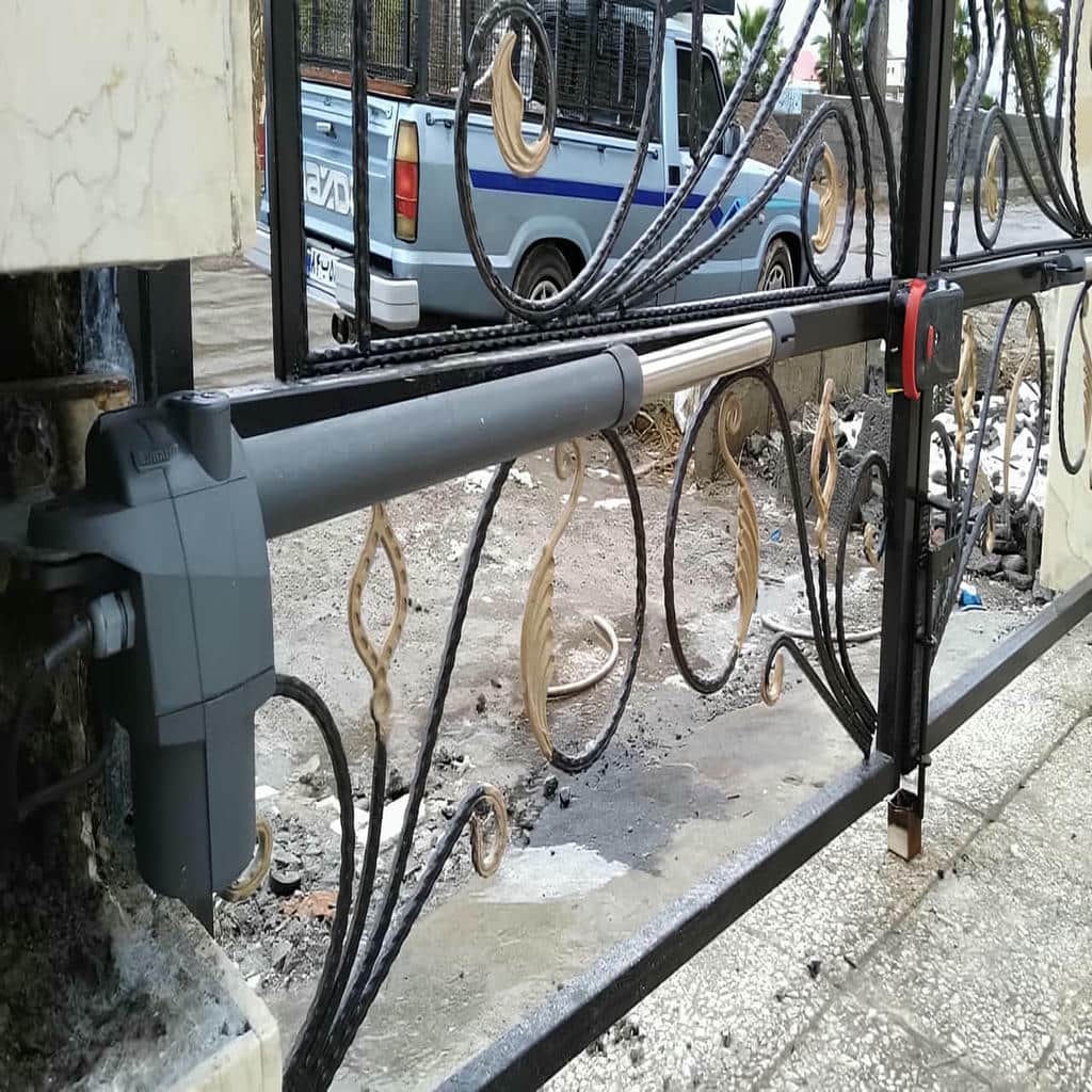 جک درب پارکینگ نصب شده استان مازندران