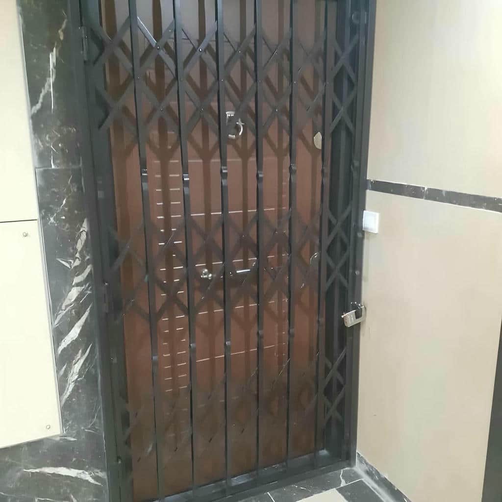 حفاظ آکاردئونی سنندج پوشش رنگی مقاوم