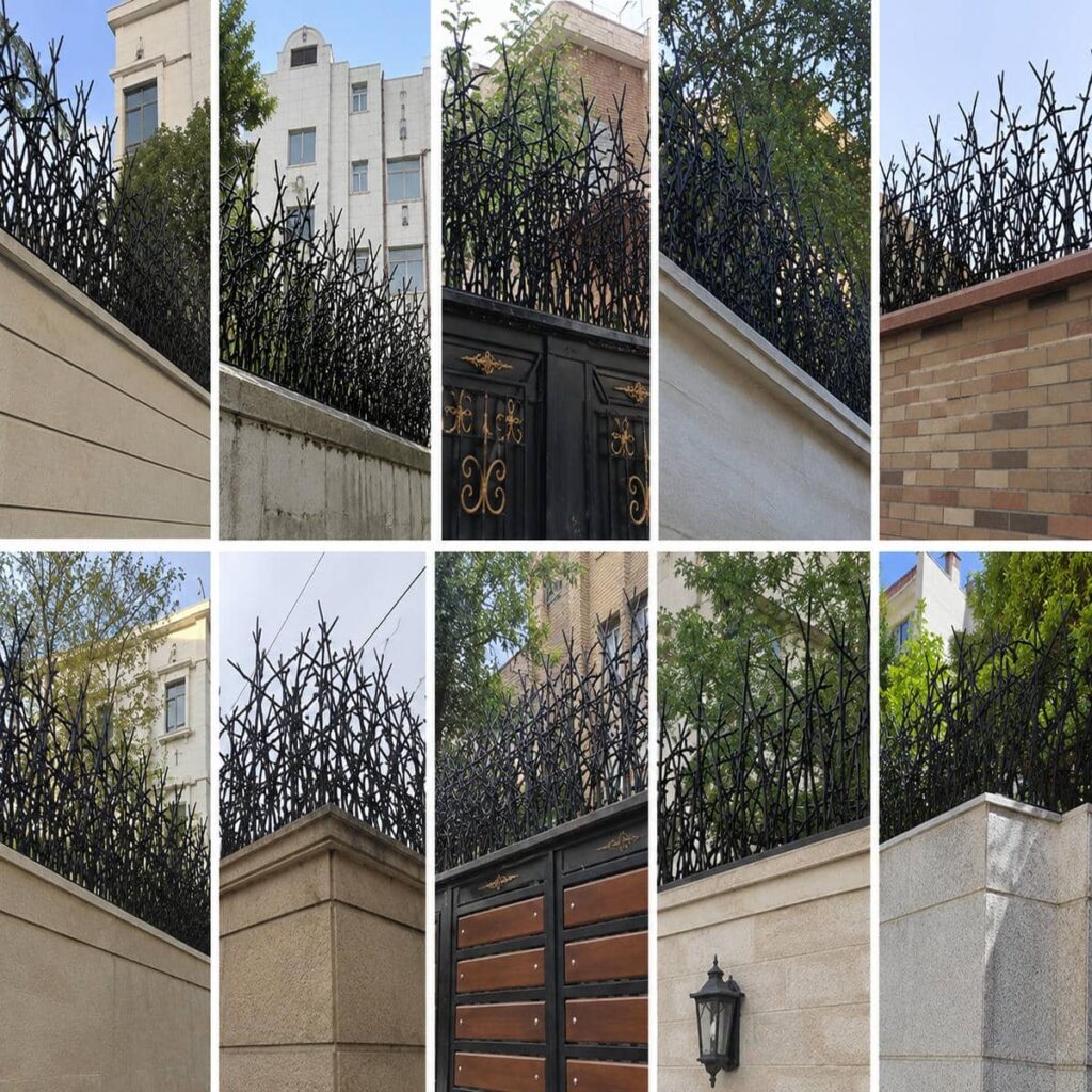 حفاظ دیوار سفارشی برای ورودی ساختمان استان فارس