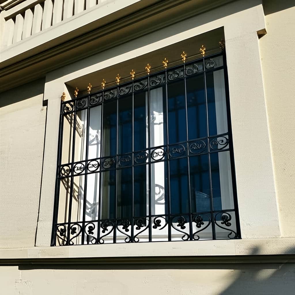 محافظ پنجره با قاب هندسی در بیرجند محافظ پنجره با قاب هندسی در بیرجند