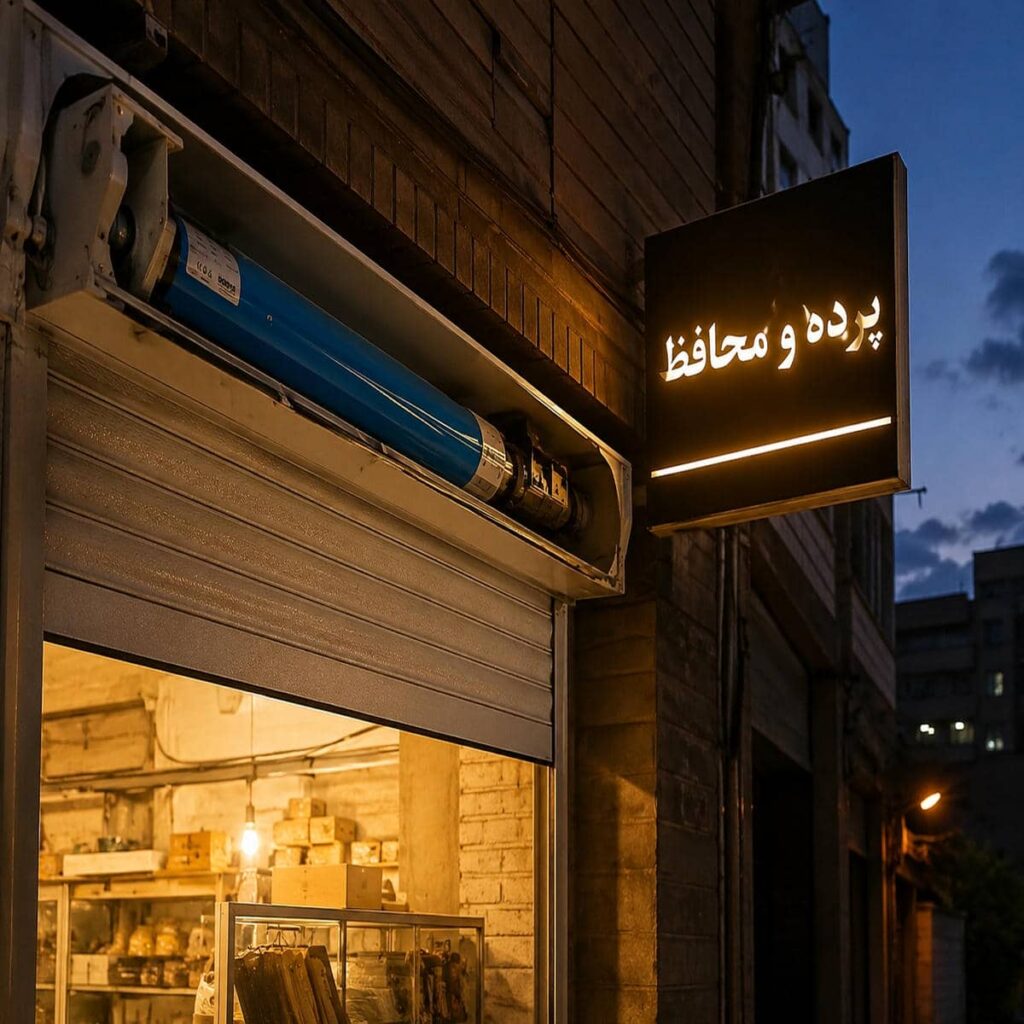 نمونه متریال کرکره اتوماتیک برای سفارش اختصاصی