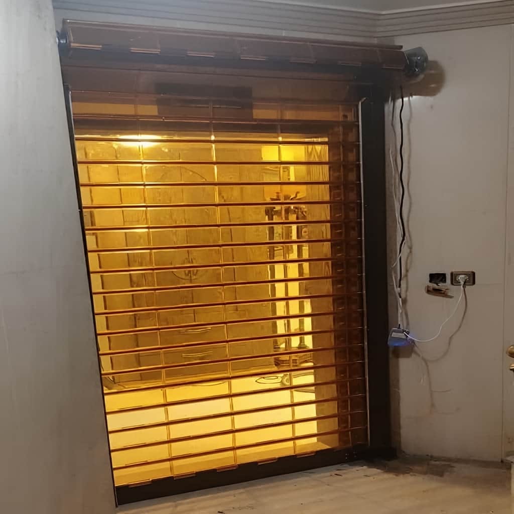 کرکره برقی مشکی پارکینگ در استان آذربایجان شرقی