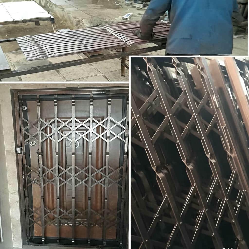 گارد آکاردئونی استان لرستان طراحی شبکه ای