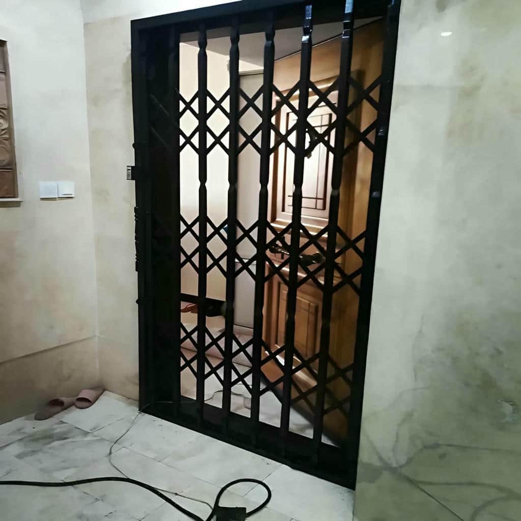 گارد آکاردئونی با قاب مقاوم فلزی