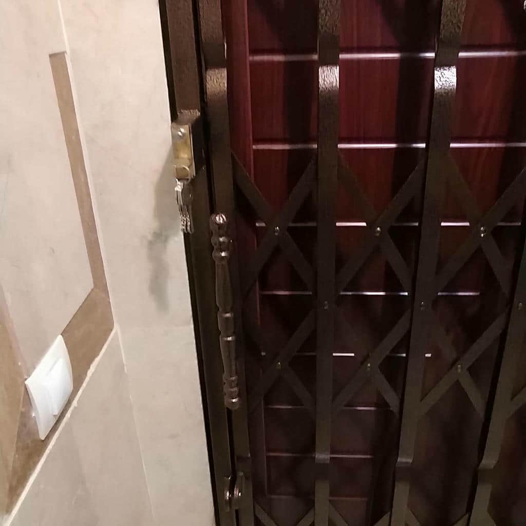 گارد ورودی با اتصالات منظم و مستحکم
