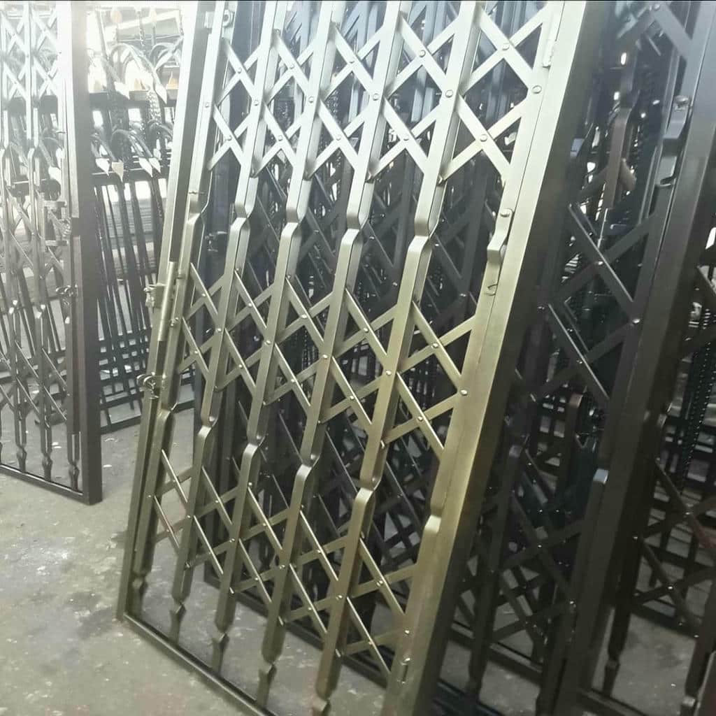 گارد ورودی با اتصالات منظم و مستحکم