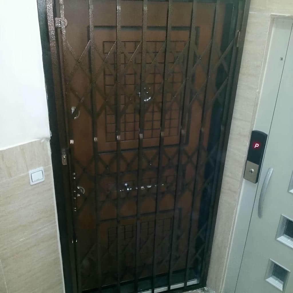 گارد ورودی با پوشش رنگی مقاوم