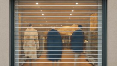 کرکره برقی ورودی مسکونی در بیرجند